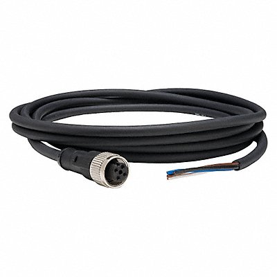 TELEMECANIQUE SENSORS XZCP1141L5 Cordset 16.4 ft Black 250VAC/300VDC