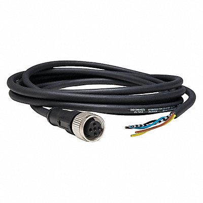 TELEMECANIQUE SENSORS XZCP1164L5 Cordset 16.4 ft Black 250VAC/300VDC