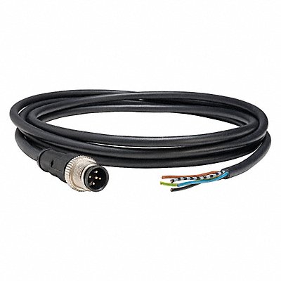 TELEMECANIQUE SENSORS XZCP1564L2 Cordset 6.56 ft Black 250VAC/300VDC