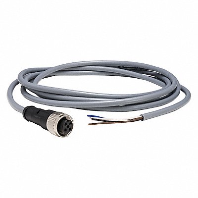 TELEMECANIQUE SENSORS XZCPV1141L5 Cordset 16.4 ft Grey 250VAC/300VDC