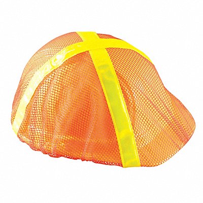 OCCUNOMIX V896RO Hard Hat Cover Polyester Mesh Orange
