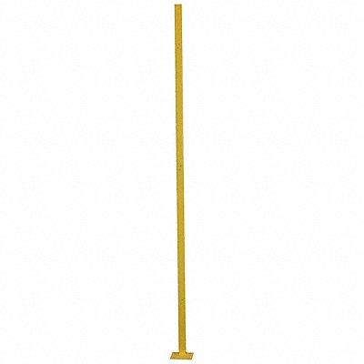 GRAINGER 19N876 In Line post 6 ft Yellow