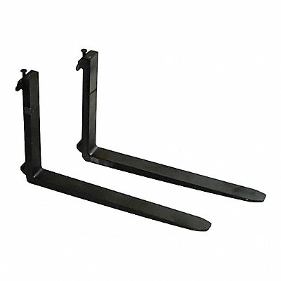 GRAINGER 16TA27607 Forklift Forks 4 W 3 000 lb 36 L PR