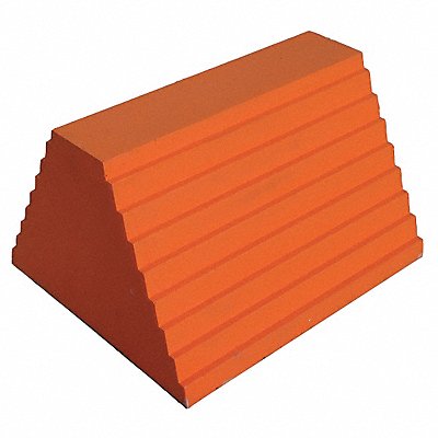 GRAINGER 19P545 Wheel Chock Urethane W 9-1/4 In H 6 In