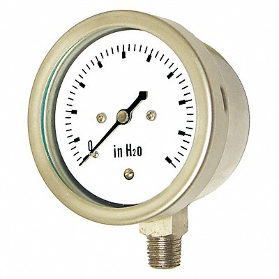 PIC GAUGES LP1SS25430 Low Pressure Gauge Capsule 0 to 30in H2O
