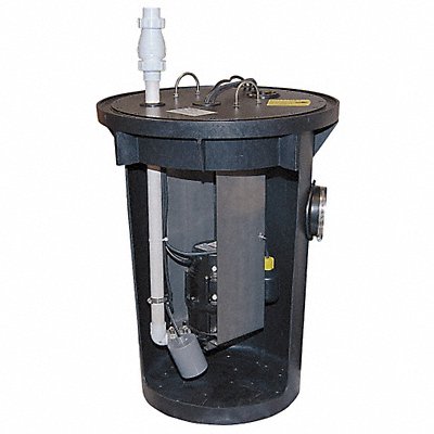 ZOELLER 9150005 1/2 HP Grinder Pump System 115VAC