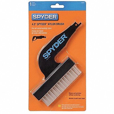 SPYDER 400004 Spyder Brushes For Recip Saws 4-1/2 in L