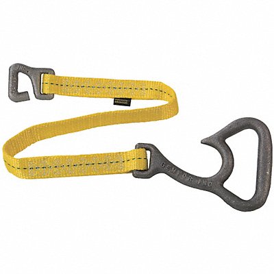 GEMTOR 571 Hose Strap Polyester/Aluminum Yellow