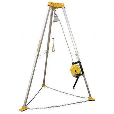 GEMTOR CSRS3100 Retrieval System 100 ft 310 lb Yellow