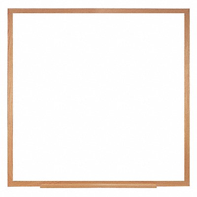 GHENT M2W444 Dry Erase Brd Non-Mag. Melamine 48-5/8 W
