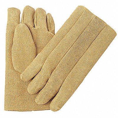 CHICAGO PROTECTIVE APPAREL 234ZP Heat Resistant Gloves ZetexPlus Tan PR