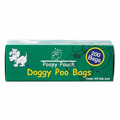 POOPY POUCH PPRB200 Pet Waste Bag 3/4 gal PK10