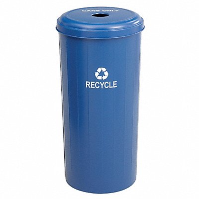 SAFCO 9632BU Recycling Receptacle Blue 20 gal.