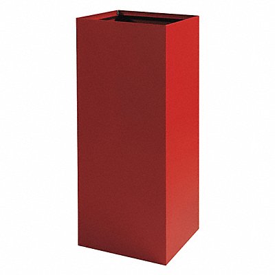 SAFCO 2983BG Recycling Container Red 37 gal.