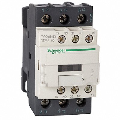 SCHNEIDER T02AN13G7 NEMAMagContactor Non Reversing 120VAC