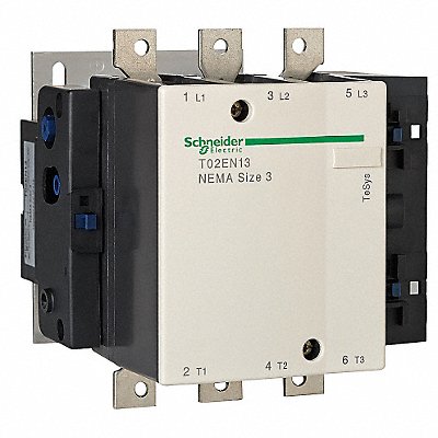 SCHNEIDER T02JN13F7 NEMAMagContactor Non Reversing 120VAC