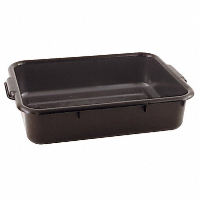 CRESTWARE BT5BK H6051 Bus Tub 20 1/2 in L Black