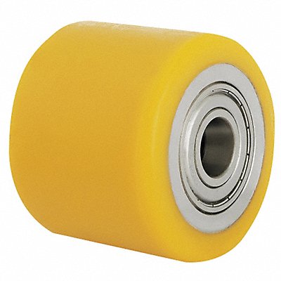 GRAINGER HTH85X10017100K Polyurethane Tread Stl Core Wheel for Pallet Jack