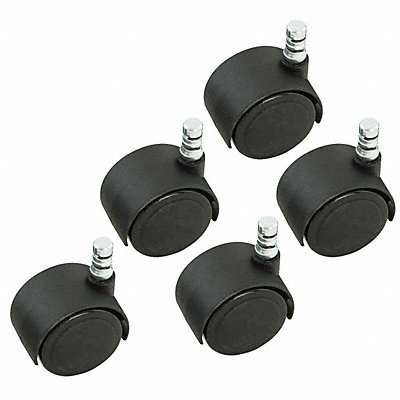 GRAINGER 64330 Friction-Ring Stem Castor Kit PK5