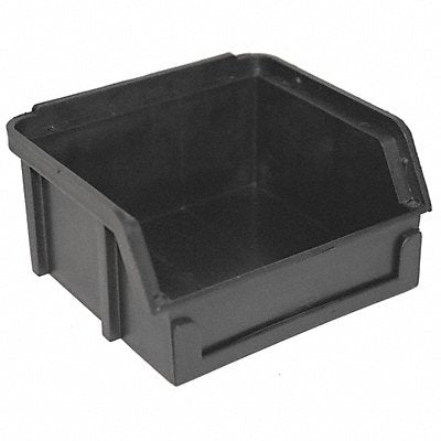 LEWISBINS PB10FXL ESD Conductive Stack and Hang Bin Black PP 2 in
