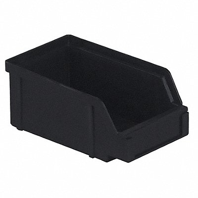 LEWISBINS PB20FXL ESD Conductive Stack and Hang Bin Black PP 2.9 in