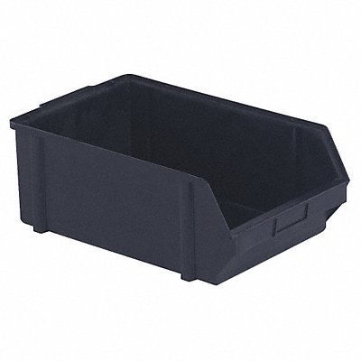 LEWISBINS PB50FXL ESD Conductive Stack and Hang Bin Black PP 7.1 in