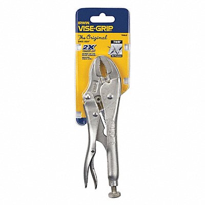 IRWIN 7WR Locking Plier Plain Grip 7 L