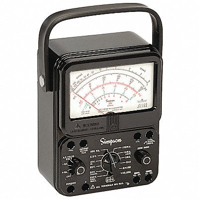 SIMPSON ELECTRIC 2608 Analog Multimeter 1000V 10A 20M Ohms