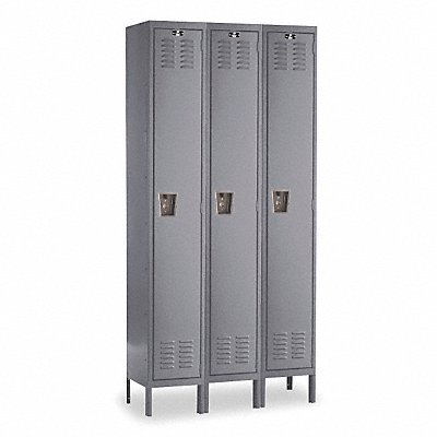 HALLOWELL U32861AHG G3750 Locker 1x3Locker Drk Gry 66 x36 x18 Assm