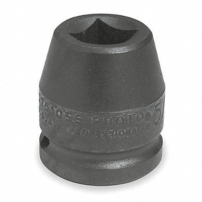 PROTO J07510SS Impact Socket Steel Black Oxide 5/8 in