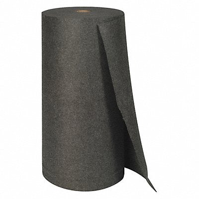 BRADY SPC ABSORBENTS SIR36 Absorbent Roll Universal Grey 300 ft.L