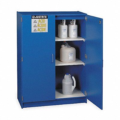 JUSTRITE 24150 Acid Safety Cabinet 60 in H 42 in W