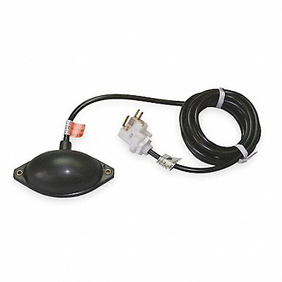 LINEMASTER 81SH12 Foot Switch Black Plastic SPDT Momentary