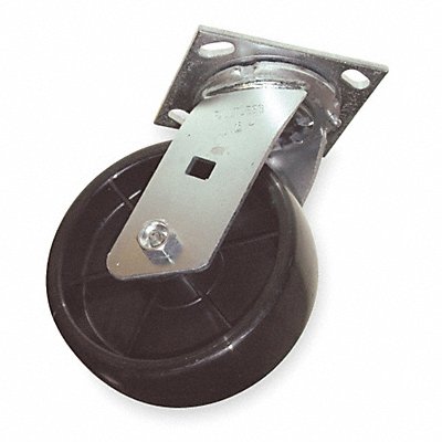 RUBBERMAID COMMERCIAL PRODUCTS FG1054L40000 Swivel Castor For 5Z211-3 5M649 5M652