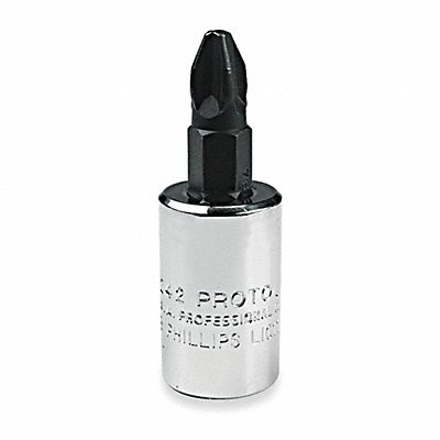 PROTO J5243 Socket Bit Steel 3/8 in TpSz #4