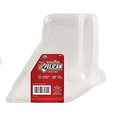 WOOSTER 8629 Bucket Lid 1 qt 8 1/2 8 1/2 L 7 W PK3
