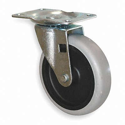 RUBBERMAID COMMERCIAL PRODUCTS GRFG1011L20000 Swivel Castor 4 in Use With 5M639 3LU59