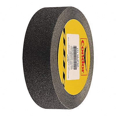 CONDOR GRAN13539 AntiSlip Tape 60 ftLx2 inW BLK 46 Grit
