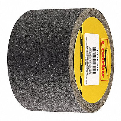 CONDOR GRAN13811 AntiSlip Tape 60 ftLx4 inW BLK 46 Grit