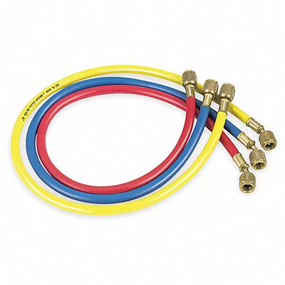 JB INDUSTRIES CCLS60 Manifold Hose Set 60 Red/Yellow/Blue