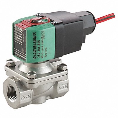 REDHAT 8210P087 Solenoid Valve SS NC Air Inert Gas