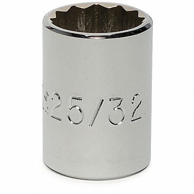 PROTO J5425 Socket Steel Chrome 25/32 in
