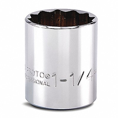 PROTO J5440 Socket Steel Chrome 1 1/4 in