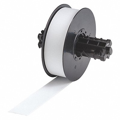 BRADY 120847 D9053 Tape White 110 ft L 1-1/8 in W