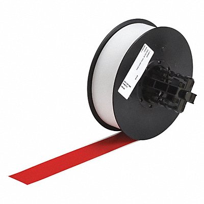 BRADY 120849 D9053 Tape Red 110 ft L 1-1/8 in W