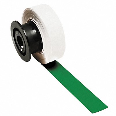 BRADY 120850 D9053 Tape Green 110 ft L 1-1/8 in W