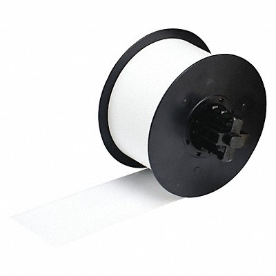 BRADY 120854 D9027 Tape White 110 ft L 2-1/4 in W