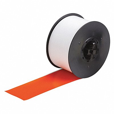 BRADY 120859 D9027 Tape Orange 110 ft L 2-1/4 in W