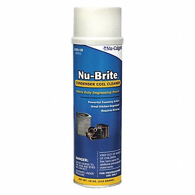 NU-CALGON 429118 Coil Cleaner 18 oz Aerosol Can Blue