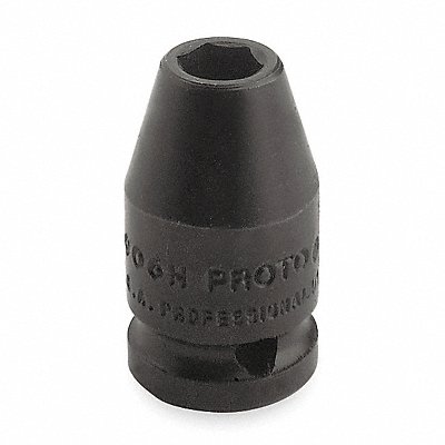 PROTO J6907M Impact Socket Steel Black Oxide 7 mm